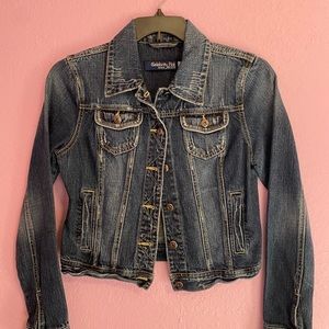 Celebrity Pink Blue Jean Jacket
